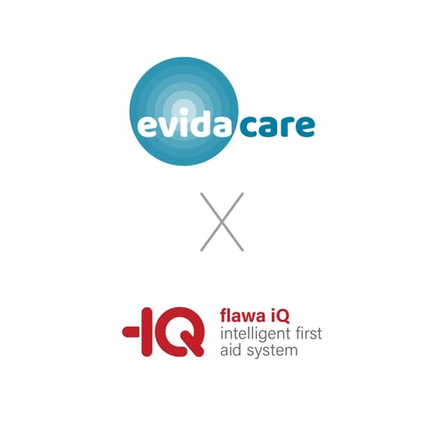 EvidacareXflawaiQ-Partnerlogo
